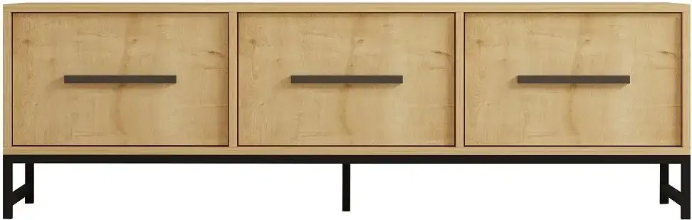 Comoda tv Melody pentru living culoare stejar 160 cm