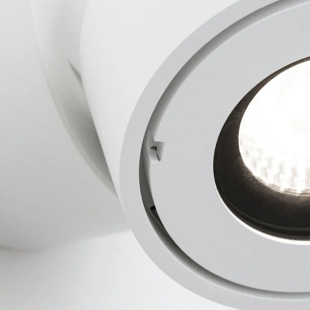 Spot LED aplicat reglabil iluminat exterior IP65 HARVEY alb