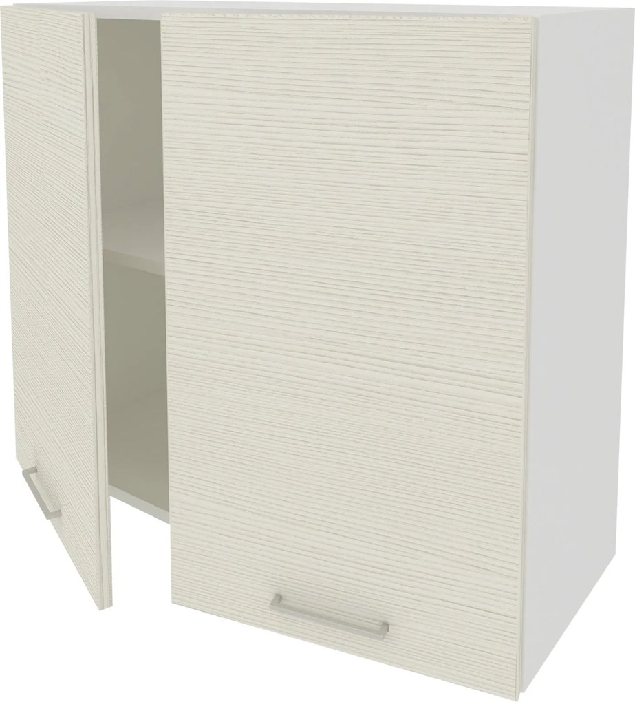 Corp Superior Lecce, 2 Usi, Larice/Alb, 80 x 30 x 65 cm