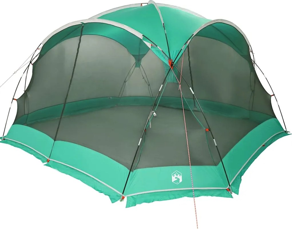 vidaXL Cort cu plasă de țânțari Verde Mării 434 x 434 x 230 cm