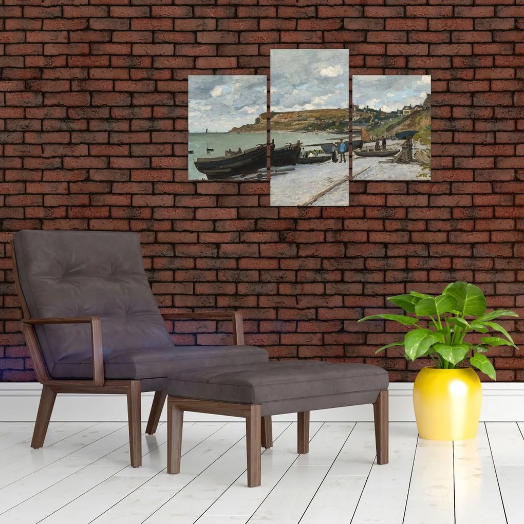 Tablou - Claude Monet, Sainte Adresse, reproducere (90x60 cm)