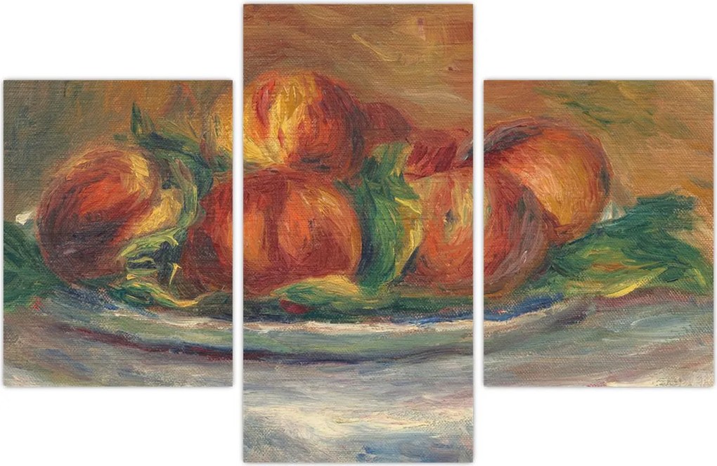 Tablou - Auguste Renoir, Peaches on a Plate, reproducere (90x60 cm)