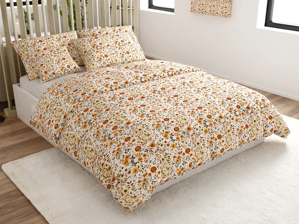 Lenjerie de pat creponata AMBERIS POLY colorata Dimensiune lenjerie de pat: 70 x 90 cm | 140 x 200 cm