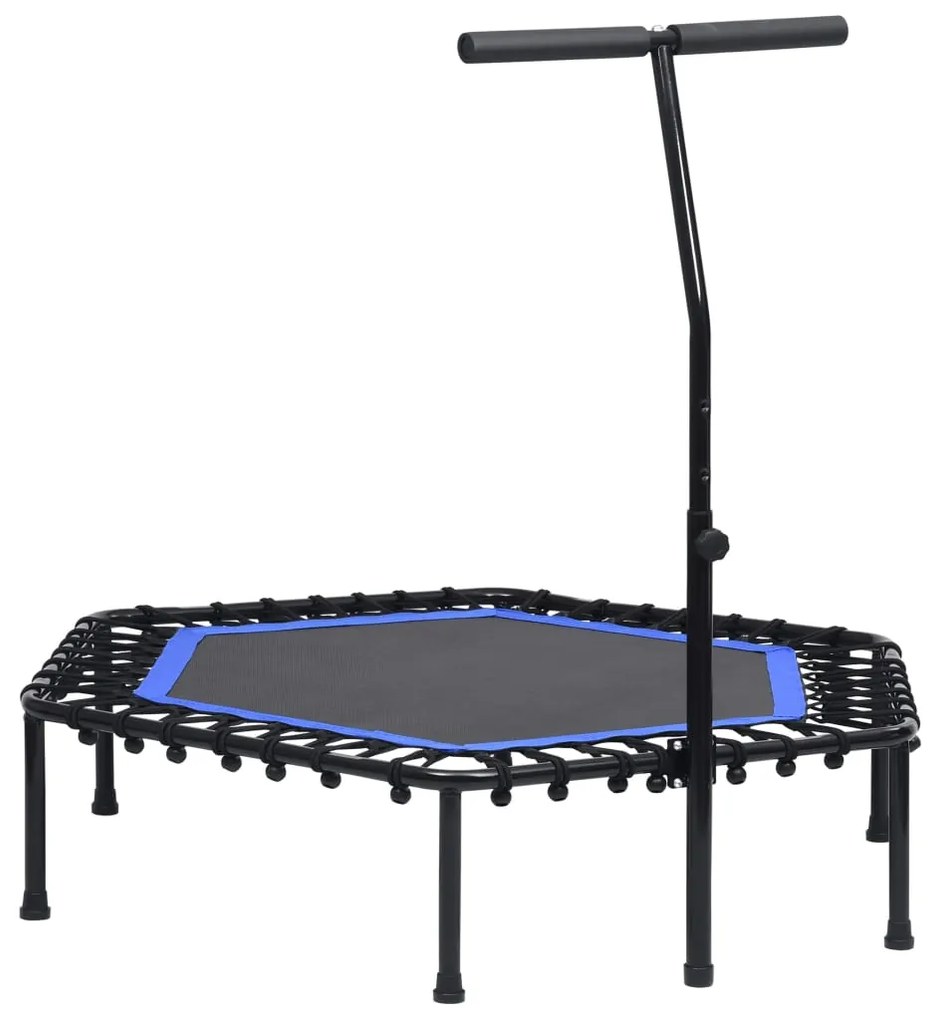 vidaXL Trambulină de fitness cu mâner, 122 cm