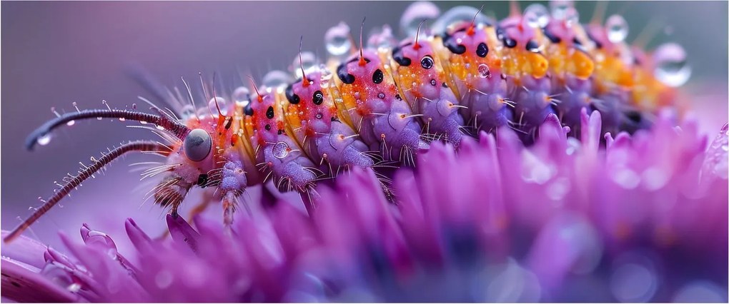 Tablou - Caterpillar (120x50 cm)