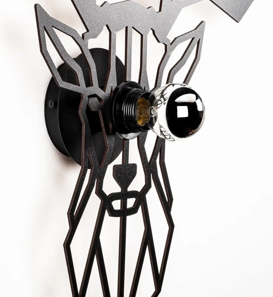 Aplică de perete neagră – Opviq lights