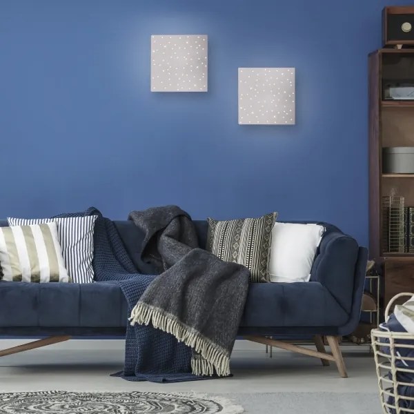 Leuchten Direkt 14670-55 - LED Lampă dimmabilă SPARKLE LED/12W/230V + Telecomandă