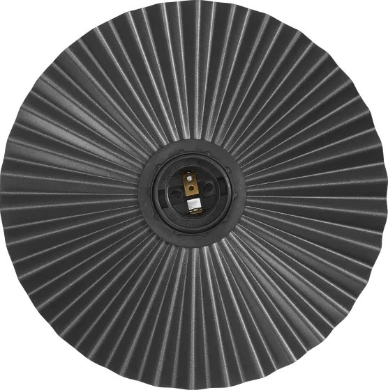 Osram - Plafonieră PLISSEE 1xE27/15W/230V Ø 20 cm antracit