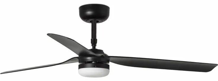 Lustra cu Ventilator si telecomanda PUNT M LED negru