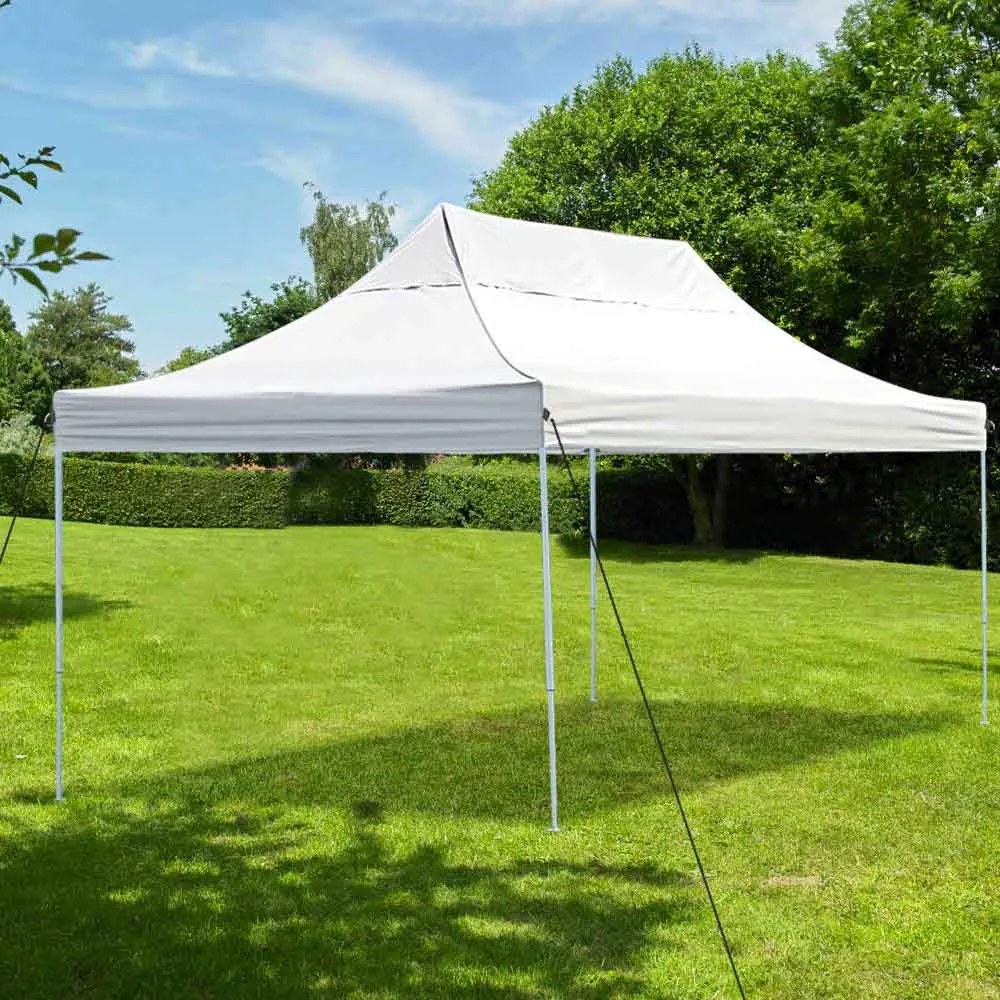 Pavilion pliant 2,9x4,25m-alb