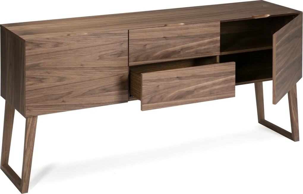 Comoda eleganta design modern Walnut AC-CP1702-E