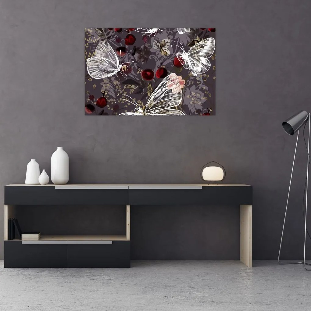 Tablou - Fluture (90x60 cm)