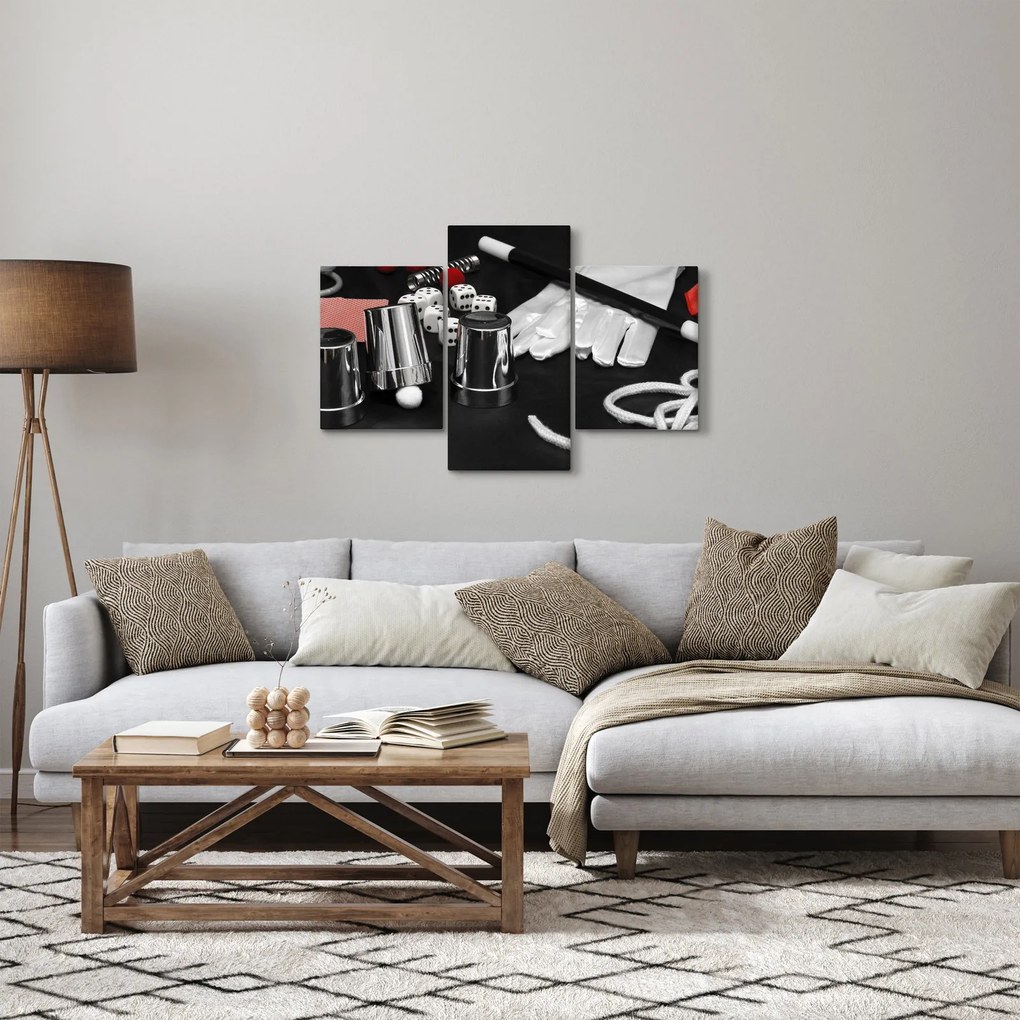 Tablou cu uneltele de magie (90x60 cm)