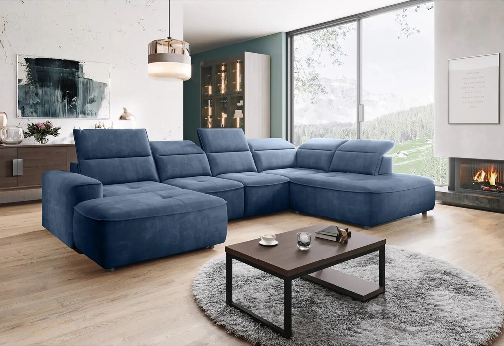 Coltar COLOMBO XL, personalizabil materiale gama Premium, cu reglaj el