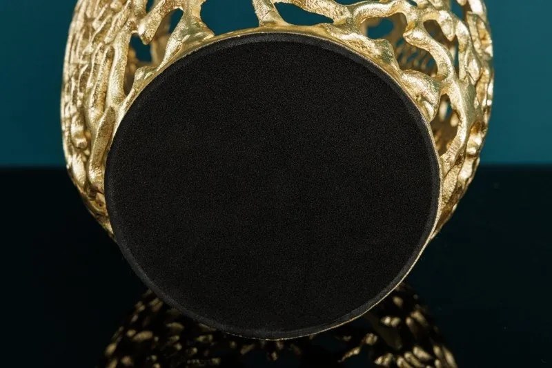 Vaza, Vas decorativ realizat manual Abstract Leaf 40cm