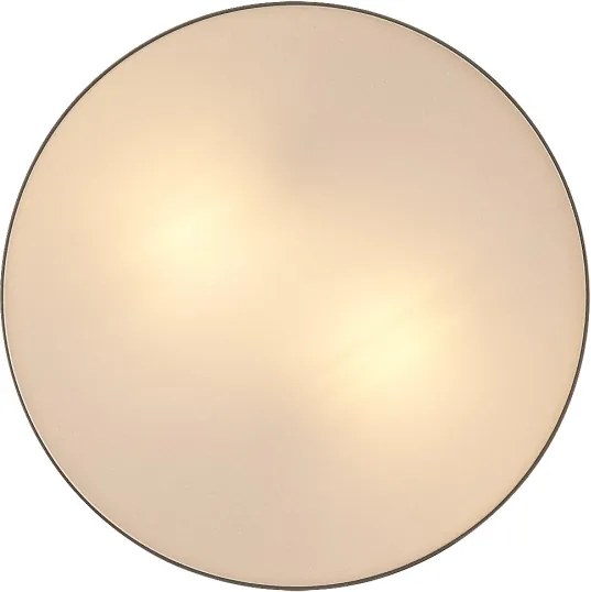 Rabalux 75067 - Plafonieră de exterior DOLEN, 2xE27/9W/230V, Ø29 cm, IP43, bej