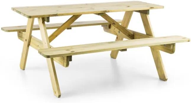 Blumfeldt PICKNICKERCHEN, masă de joacă pentru copii, lemn de pin