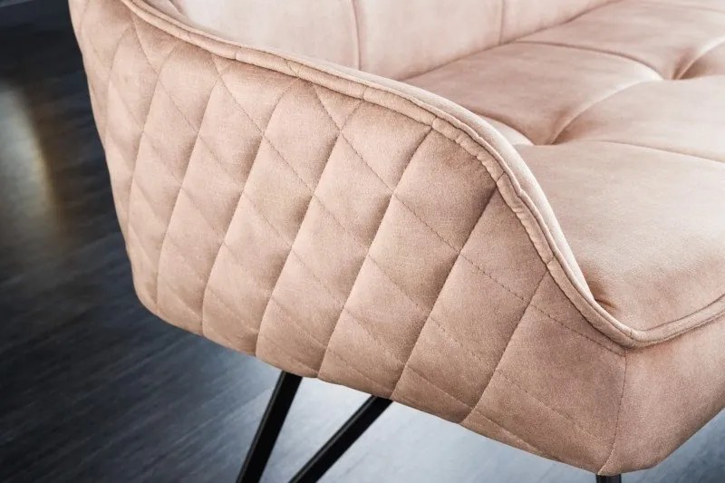 Bancheta cu aspect retro Euphoria 160cm, greige