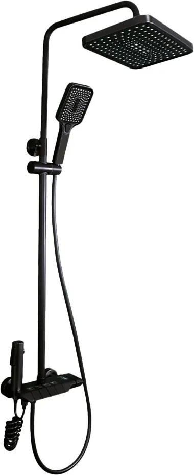 Set de duș multifuncțional Eliz negru