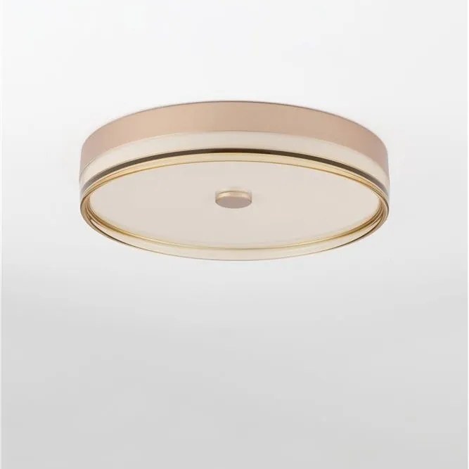 Plafoniera LED HELIOS auriu champagne D-50cm