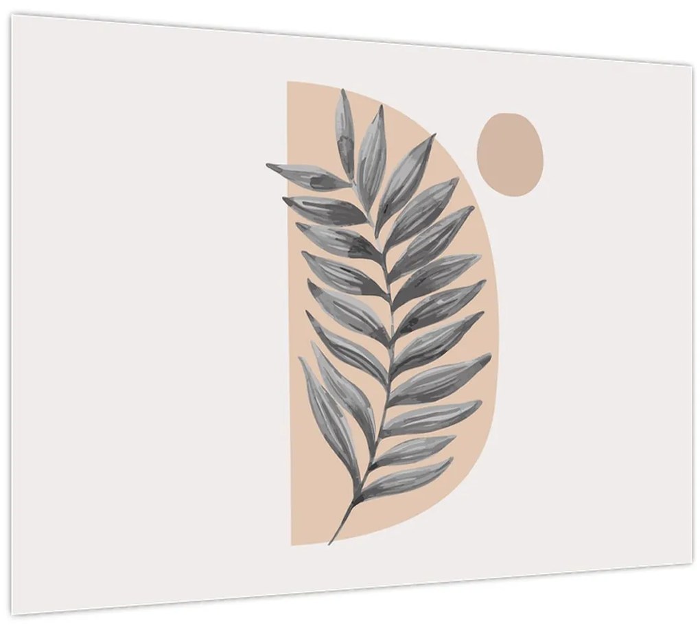 Tablou - Foaie ilustrată N⁰1 (70x50 cm)