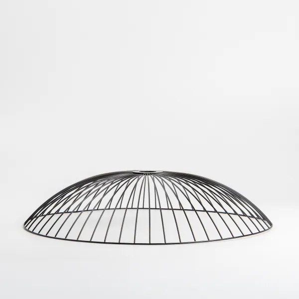 Abajur universal CURITIBA, Ø 60 cm, negru