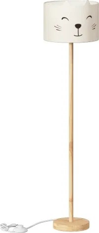 Atmosphera - Lampă de podea pentru copii FÉLIX 1xE27/40W/230V pisică