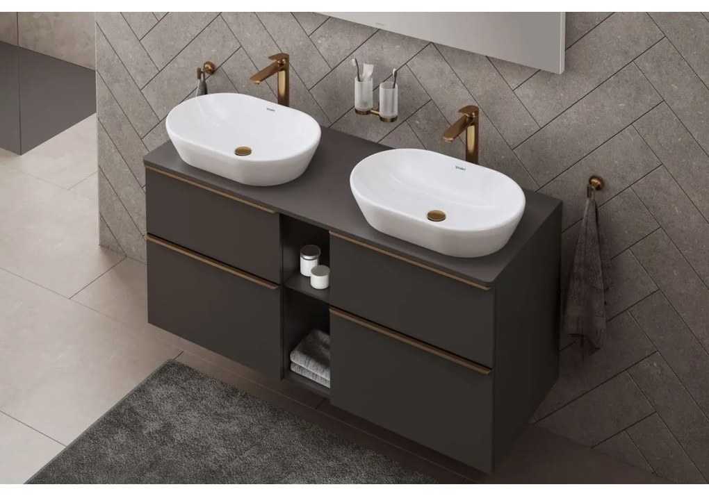 Duravit Wave baterie lavoar stativ alama bronz antic WA1040002004