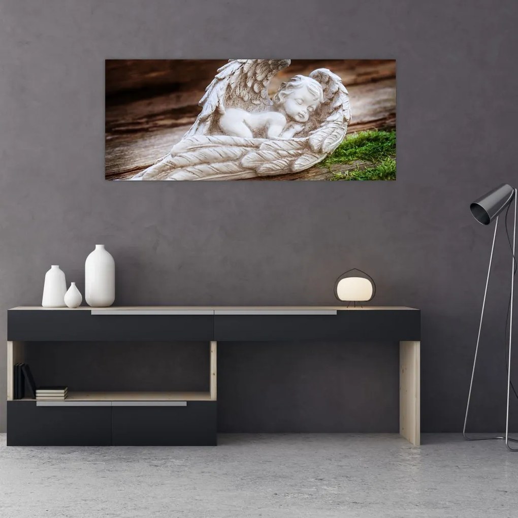 Tablou - Îngeraș dormind (120x50 cm)