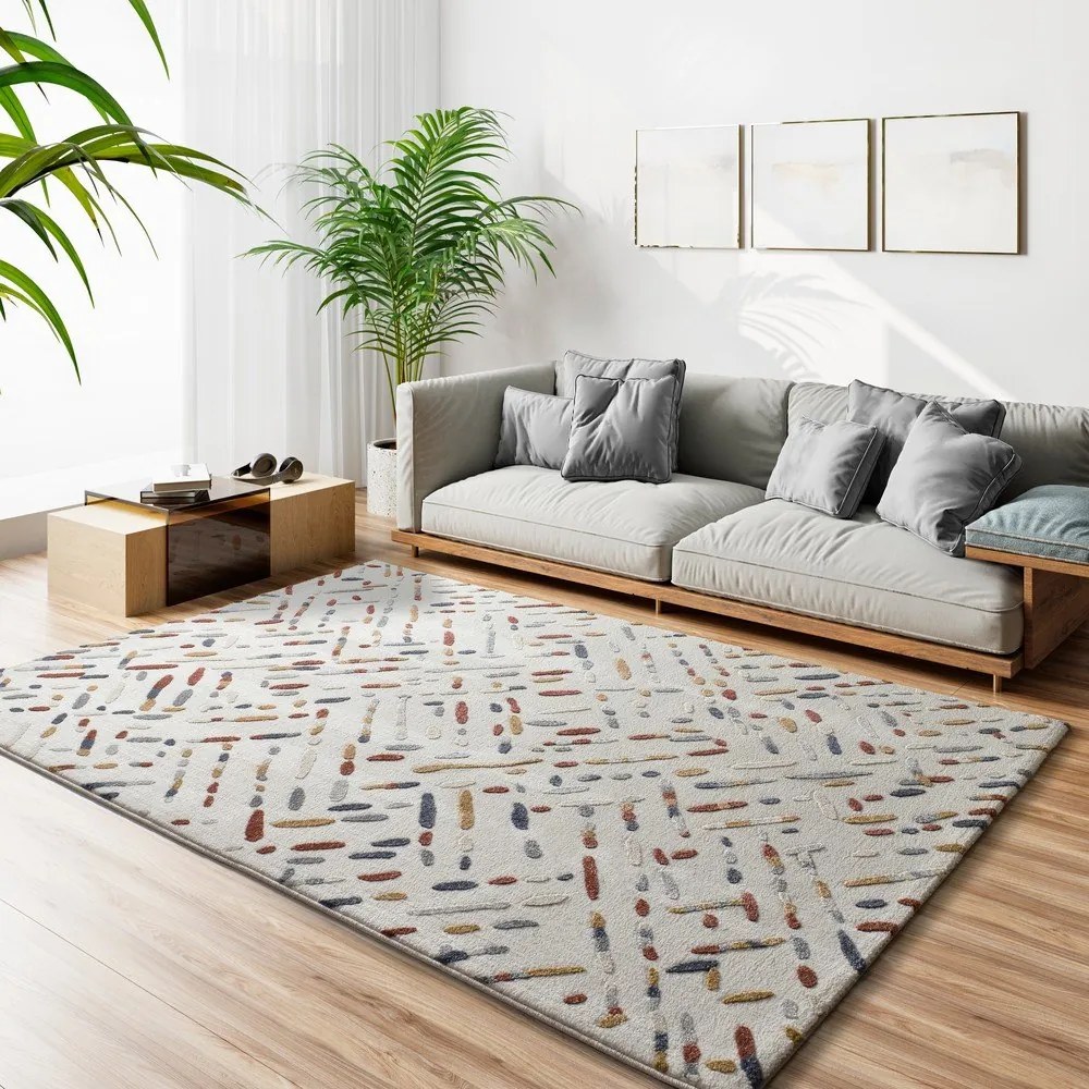 Covor bej 80x150 cm Amara – Universal