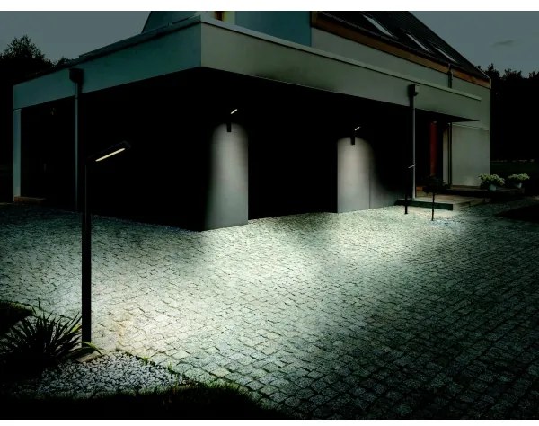 Lampă LED de exterior LED/10W/230V IP54 antracit Zambelis E206