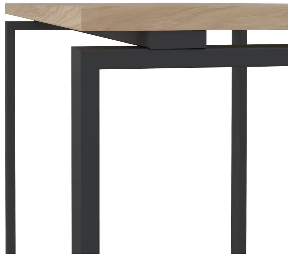 Birou cu blat cu aspect de lemn de stejar 60x120 cm Sign – Tvilum