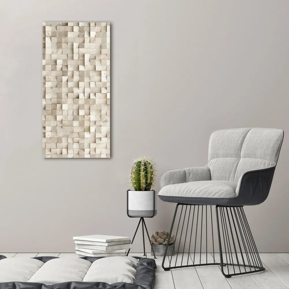 Imprimare tablou canvas Cuburi de lemn