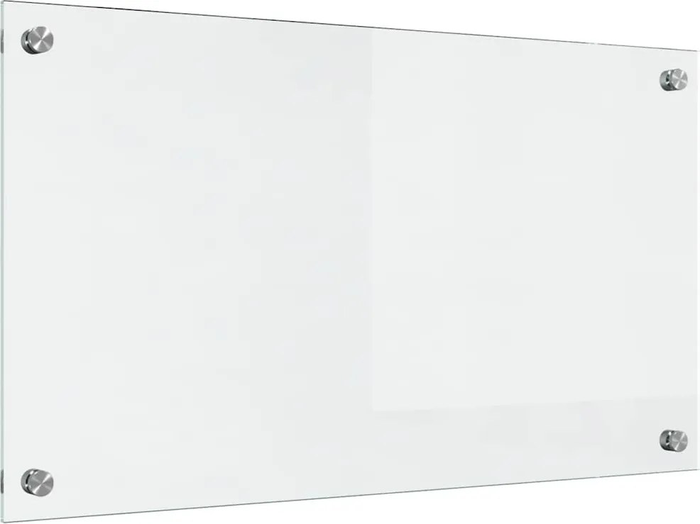 vidaXL Panou de bucătărie Transparent 70 x 40 cm sticlă securizată