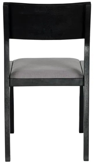 Scaun de sufragerie Eglo 424962 CALAMBA 84x55 cm negru/gri