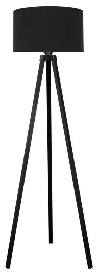 Lampadar Brilagi VELVET 1xE27/60W/230V negru/wenge