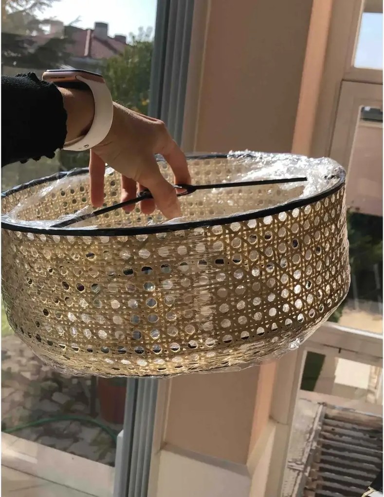 Lustra stil industrial lemn-metal,seria lx, homs,40008