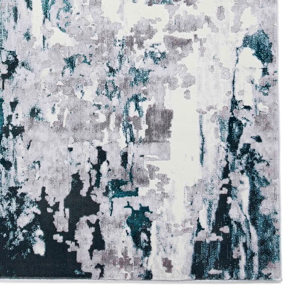 Covor Think Rugs Apollo, 160 x 220 cm, gri-verde