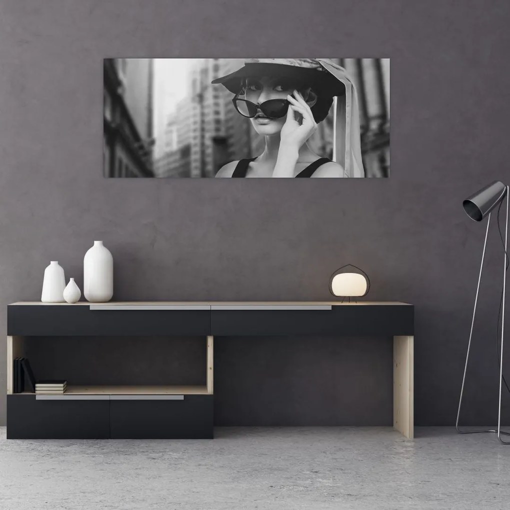 Tablou cu femeie (120x50 cm)