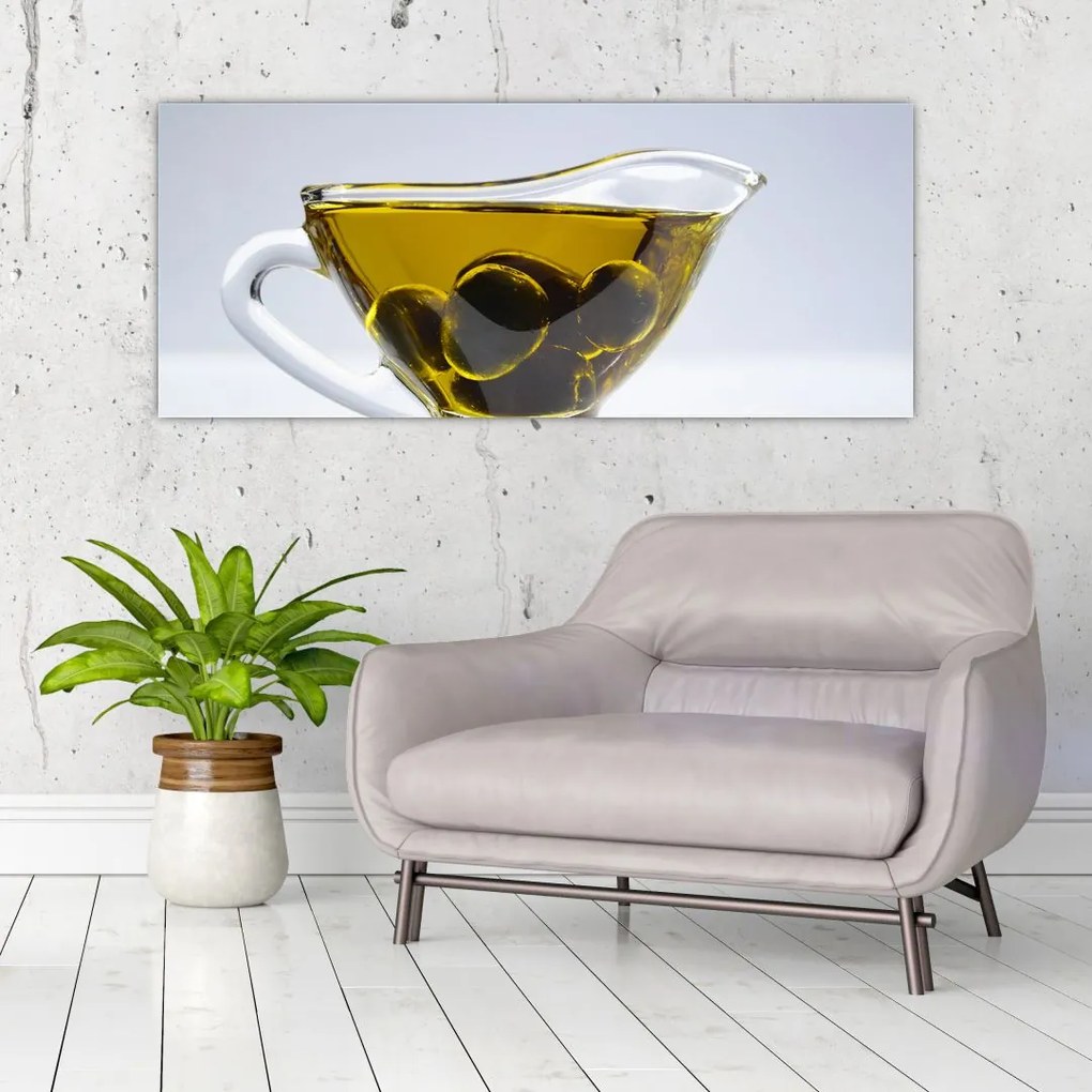 Tablou cu ulie de măsline (120x50 cm)