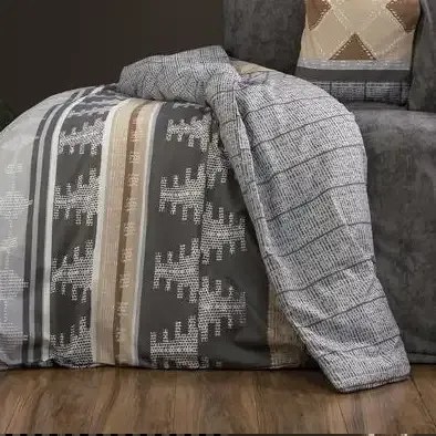 Lenjerie de pat bumbac satinat 2 persoane,homs,serie D 270,00034