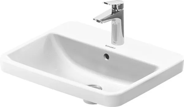 Duravit No. 1 lavoar 54.5x43.5 cm dreptunghiular clasică alb 03555500272