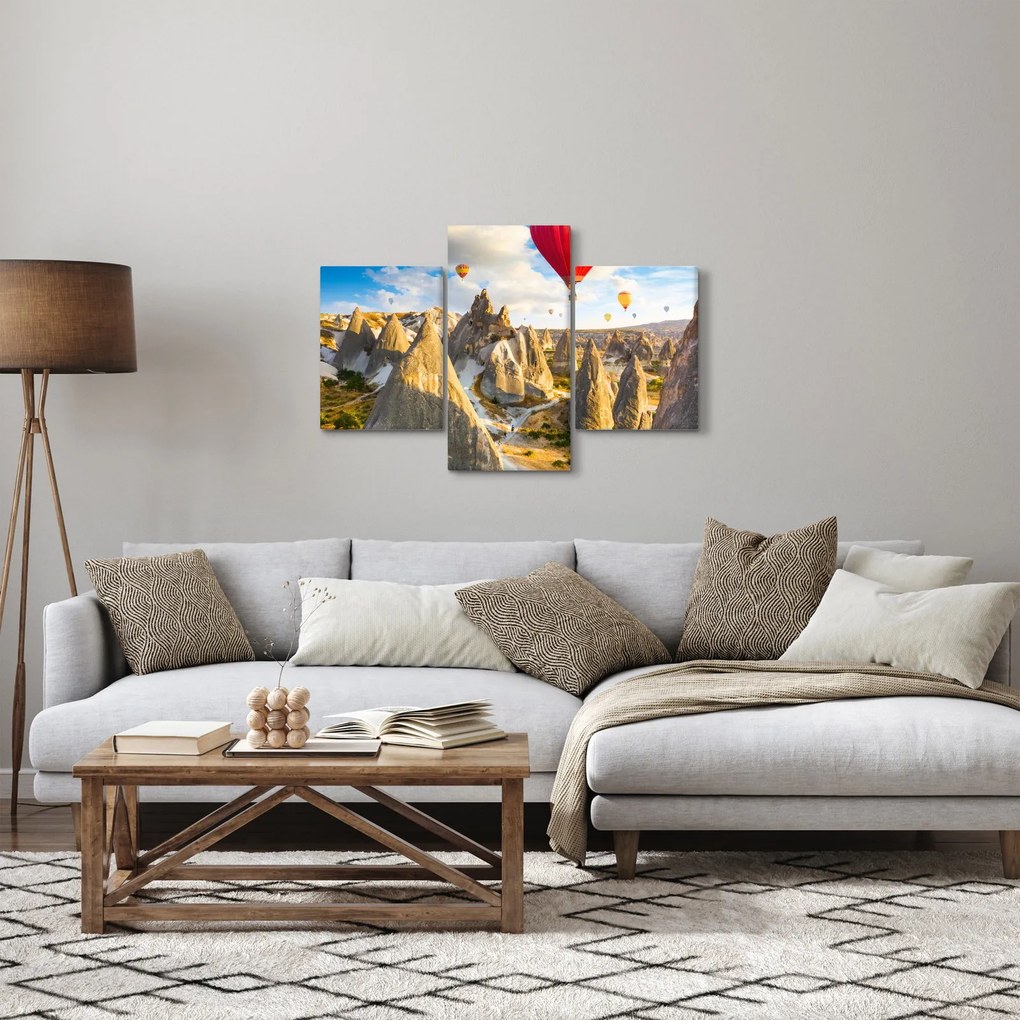 Tablou - Baloane cu aer cald (90x60 cm)