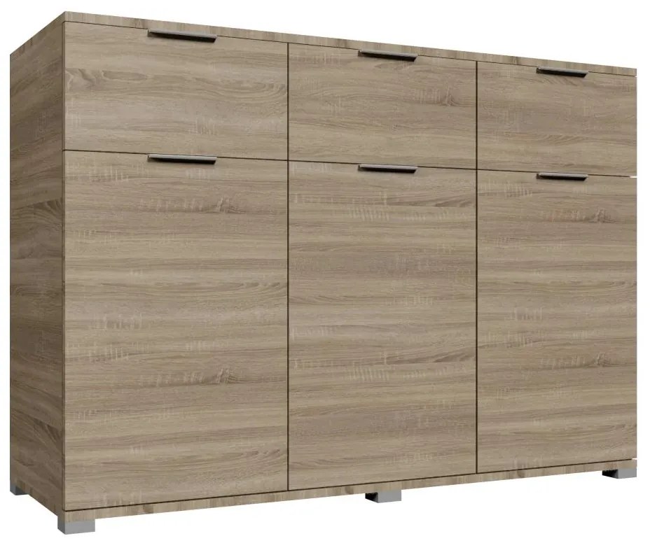 Comodă HOPE, stejar Sonoma