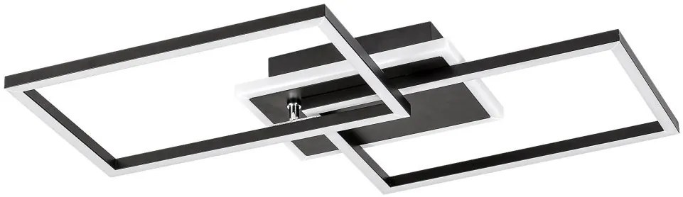 Plafoniera LED moderna Athelstan negru