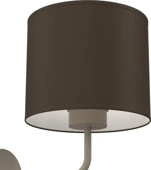 Lampă de perete ARDEN, 1 x E27, 15 W, 230 V, bej/maro