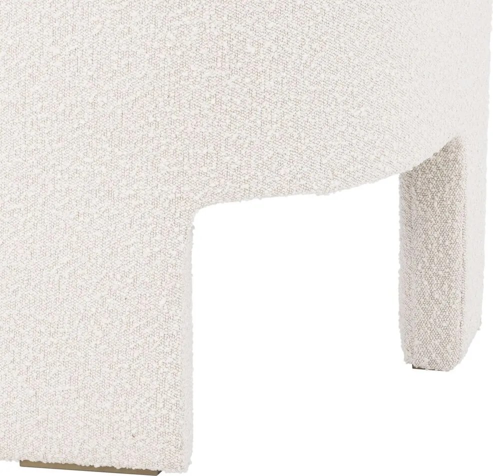 Scaun design LUX Pebbles boucle crem 115090 HZ