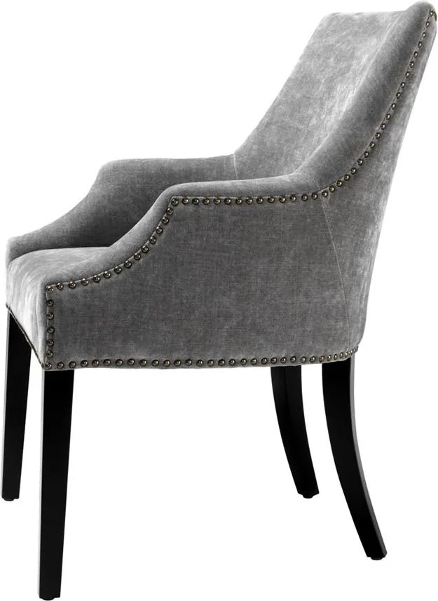 Scaun elegant design LUX Legacy, clarck grey 111737 HZ