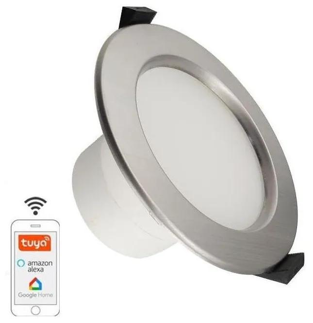 Corp de iluminat LED dimabil pentru baie LED/10W/230V 3000K-6500K Wi-Fi Tuya IP44