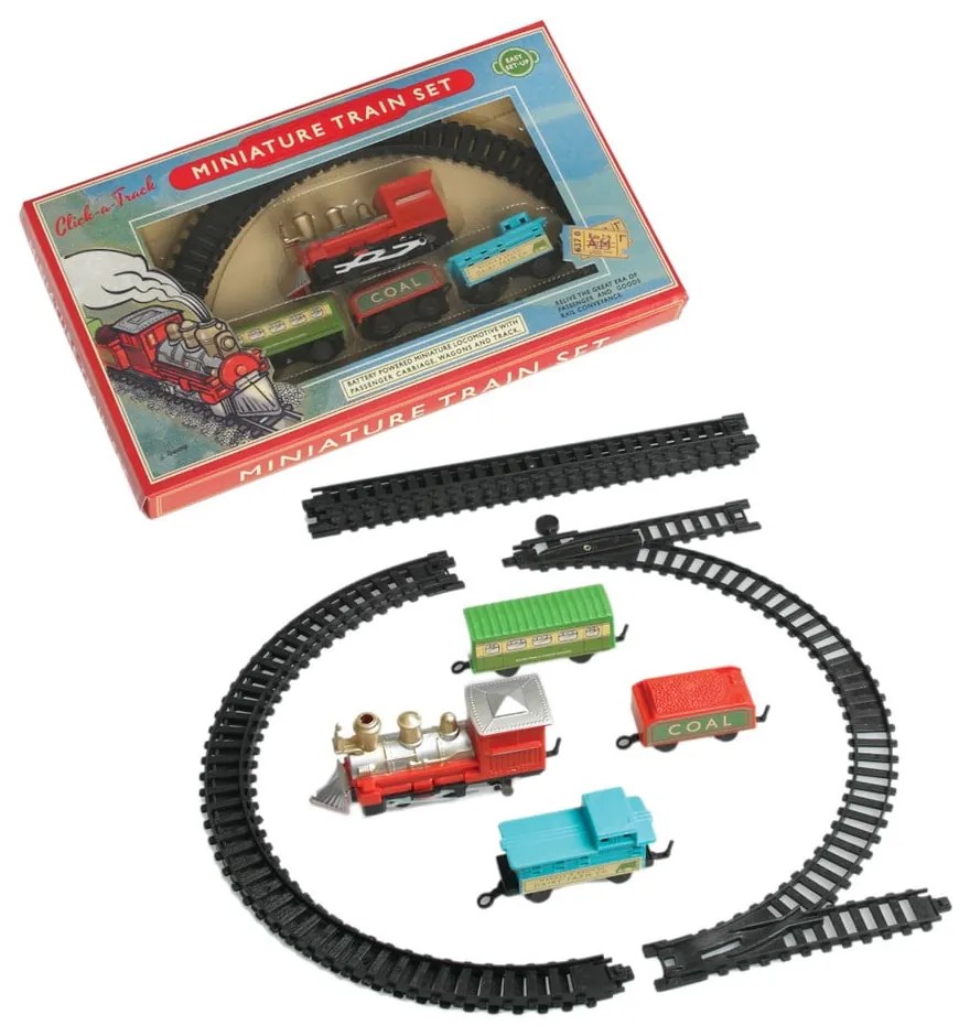 Set mini tren și cale ferată Rex London